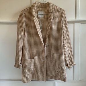 Madewell Linen Dorset Blazer